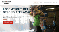 Desktop Screenshot of crossfitthames.com